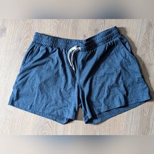 Pacific Trail Women's Athletic Drawstring Shorts Dark Heather Blue